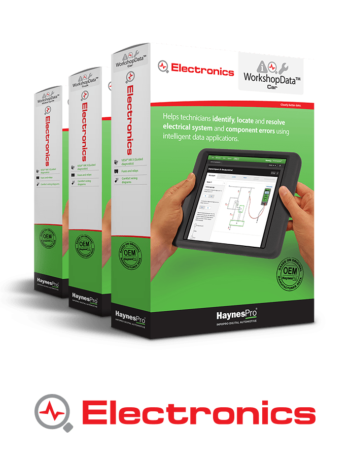 ELECTRONICS database by HaynesPro - annual license