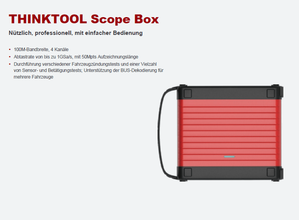 THINKTOOL Scopebox - 4-channel oscilloscope