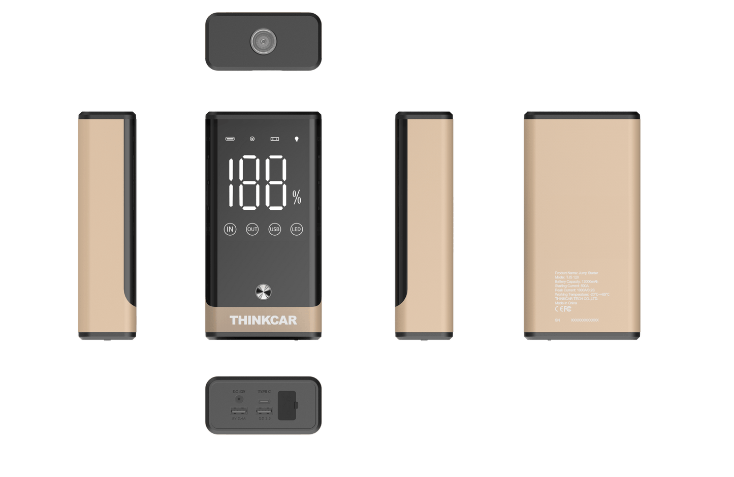 THINKTJS 160 - Jump-Starter