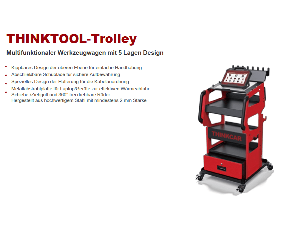 THINKTOOL Trolley – The perfect mobile workshop solution