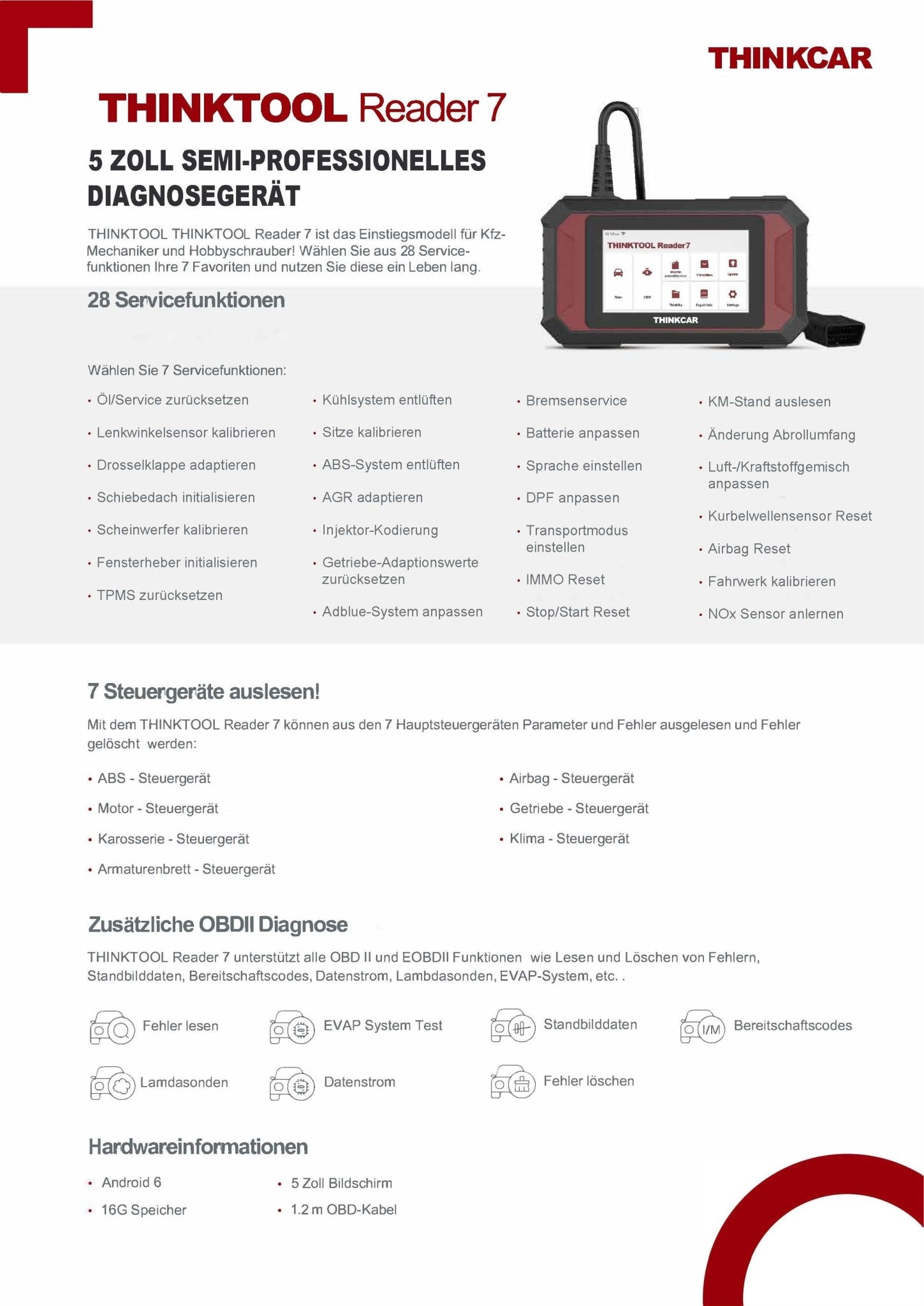 THINKTOOL Reader 7