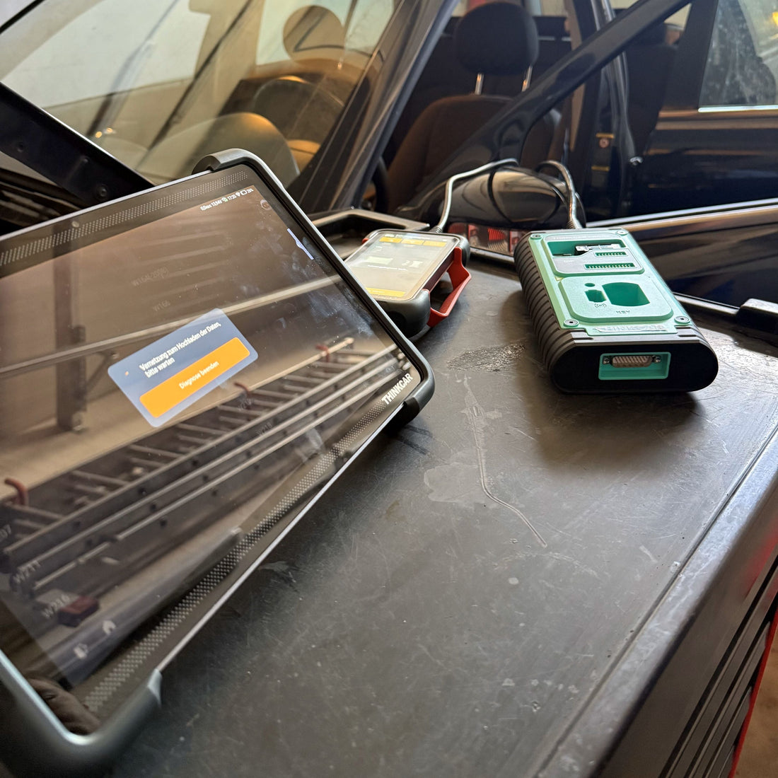 Mercedes Schlüssel anlernen mit THINKTOOL EURO 394 & PROG