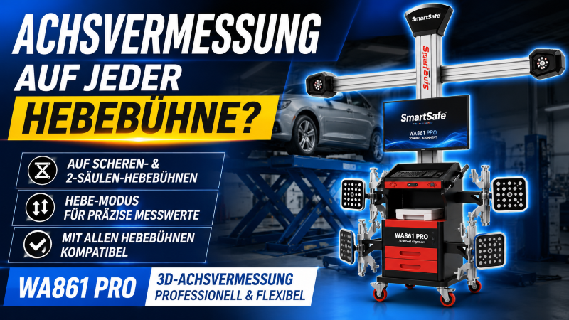 Achsvermessung ohne Achsmessbühne – geht das überhaupt?