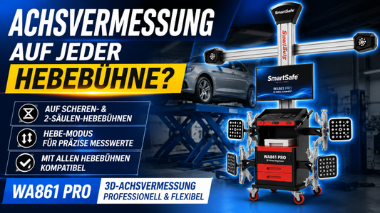Achsvermessung ohne Achsmessbühne – geht das überhaupt?