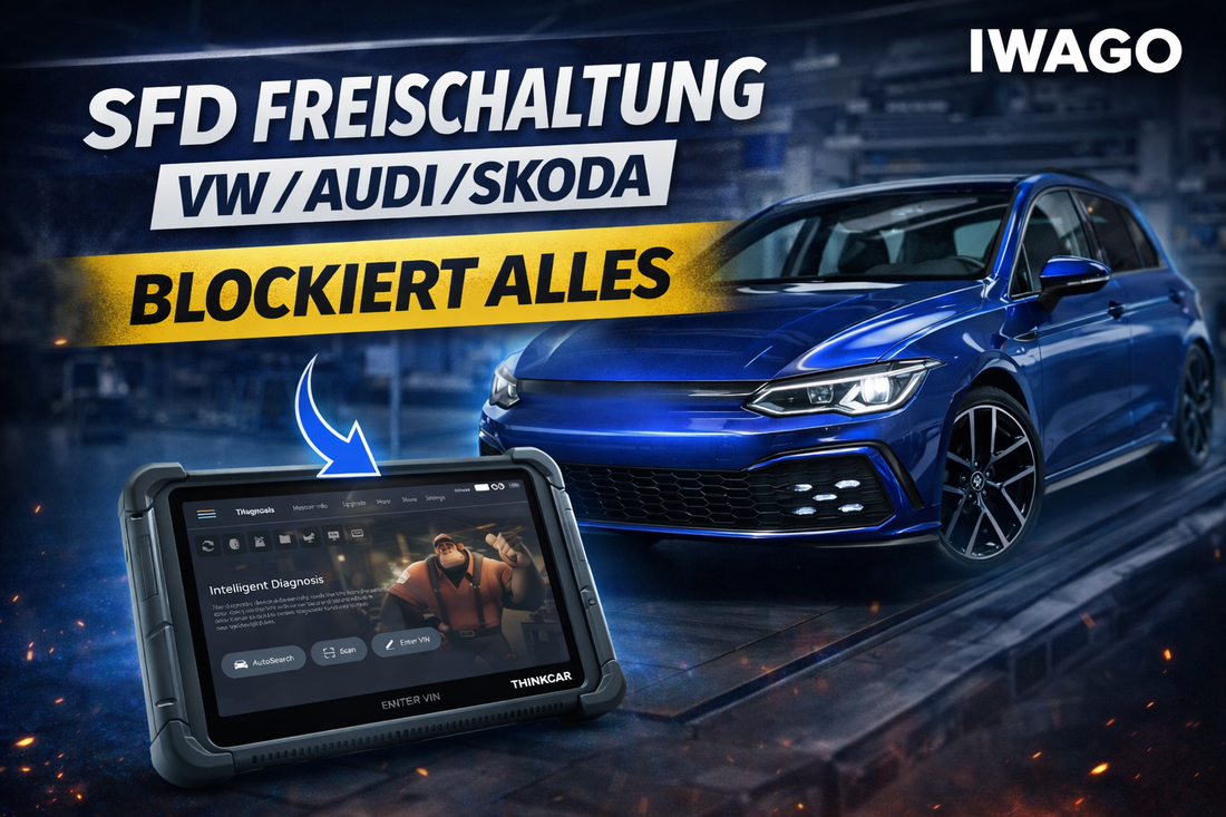 SFD1 & SFD2 Freischaltung für VAG Fahrzeuge mit THINKTOOL Diagnosegeräten