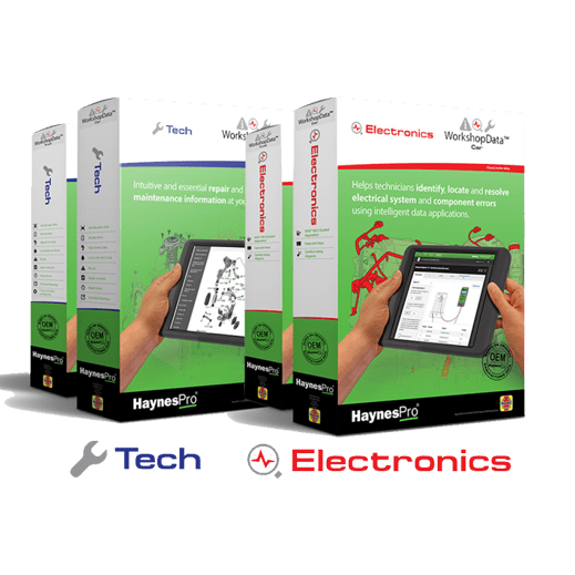 ELECTRONICS & TECH Datenbank by HaynesPro – Jahreslizenz