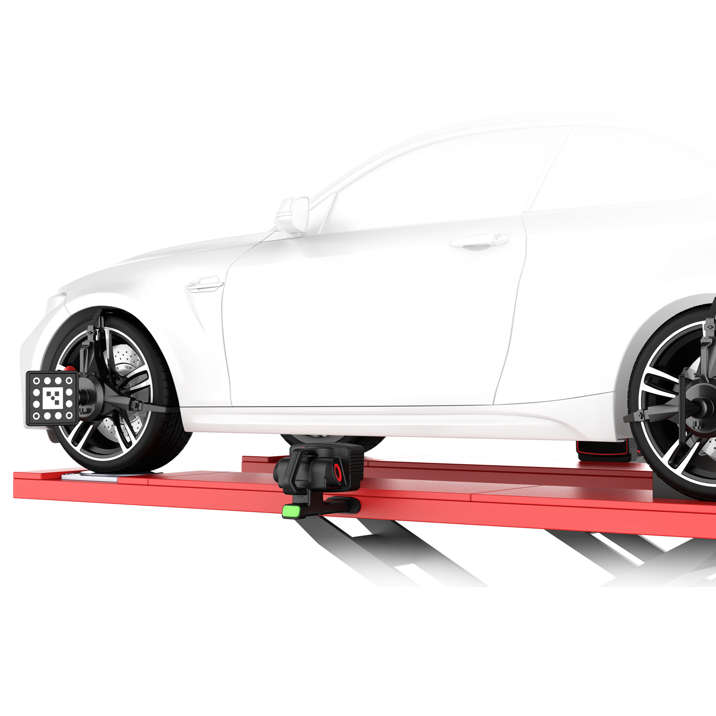 SmartSafe WA613 – 3D-Achsmessgerät – 3-Punkt-Halter (Reifenmontage)